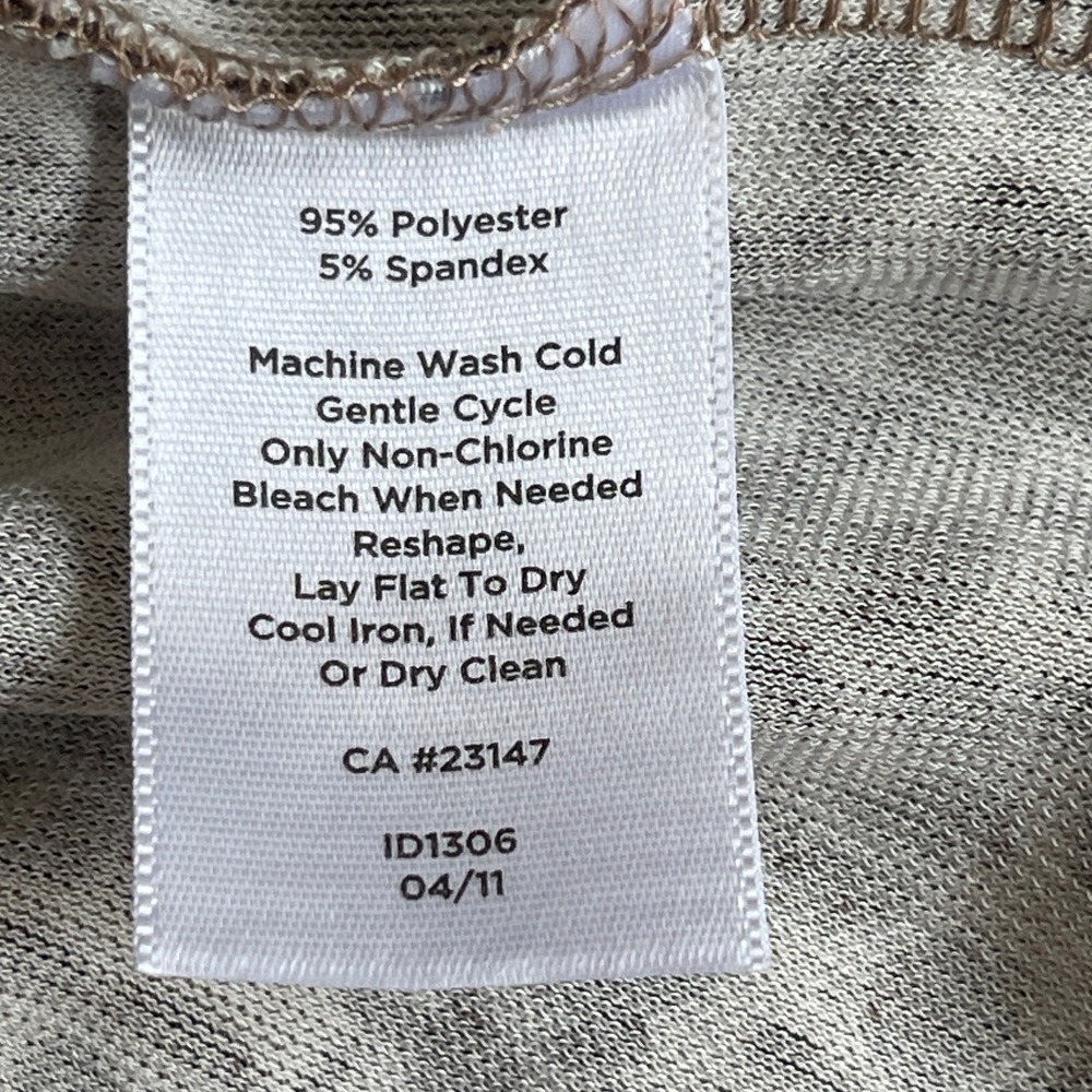 Talbots Petites Womens Small Leopard Print Sleeveless Sheath Dress Brown Tan S - Picture 5 of 7